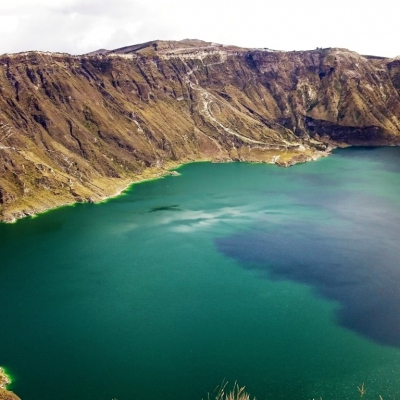 Laguna de Quilotoa - Ekvador - TravelMapsGuide.com